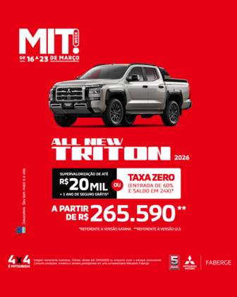 MITSUBISHI TRITON 2.4 BITURBO DIESEL CD GLS 4X4 AUTOMÁTICO